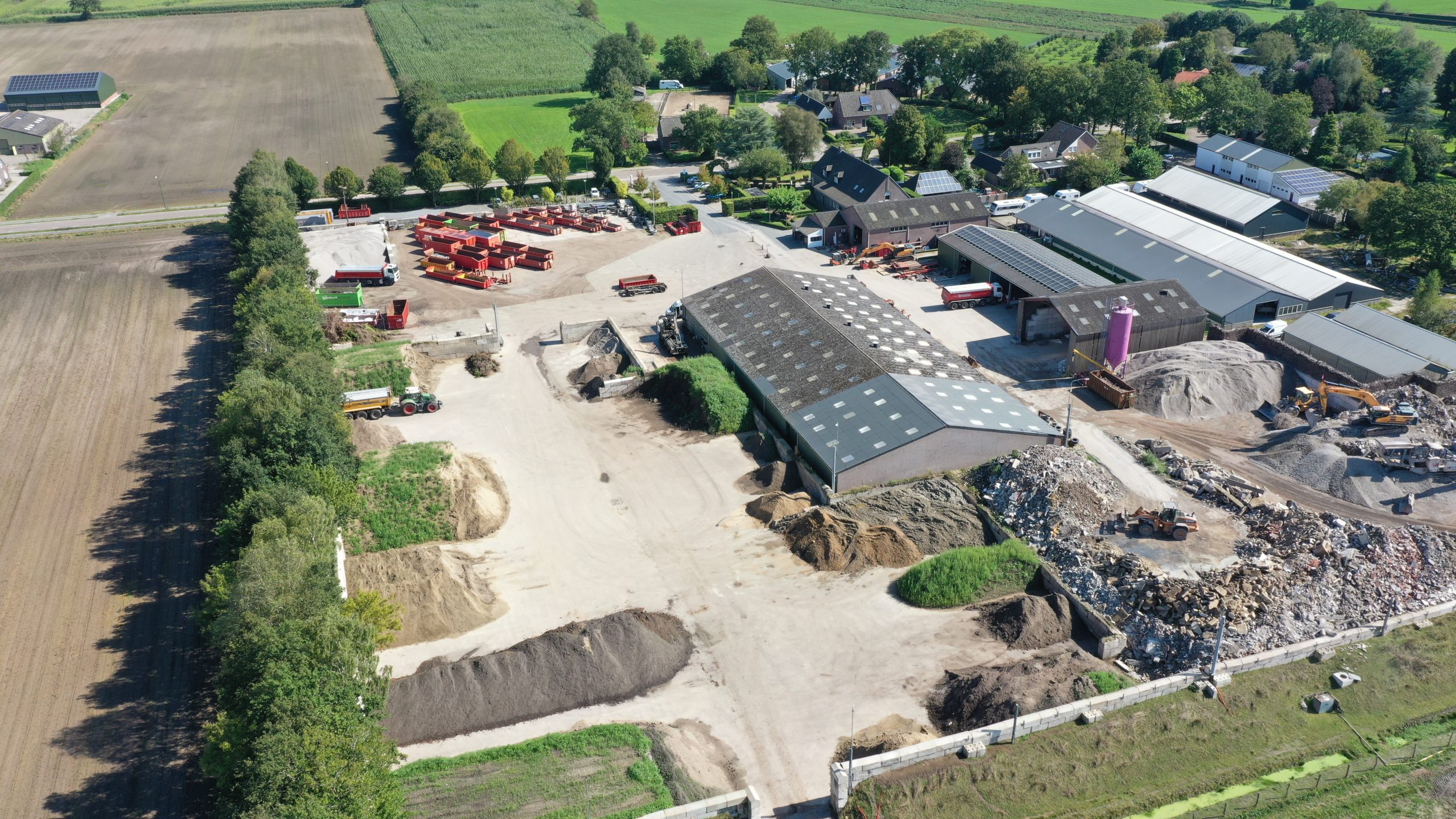 Werf helicopterview