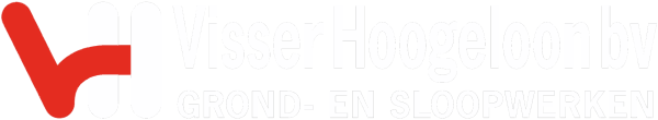 logo visser hoogeloon wit